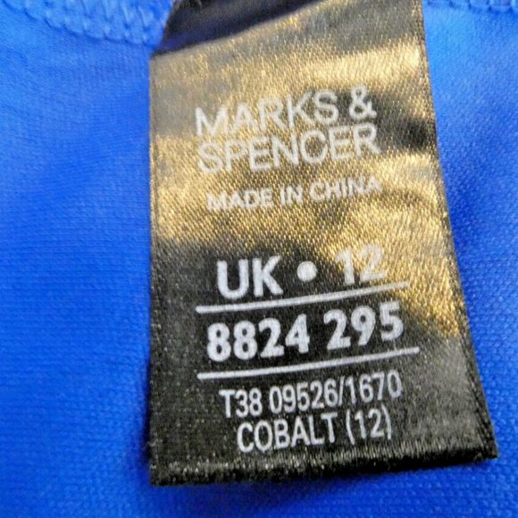 Blue PROM Dress Size 8 Crochet Lace Sequins Rare Sexy British Statement Gorgeous - Picture 9 of 12